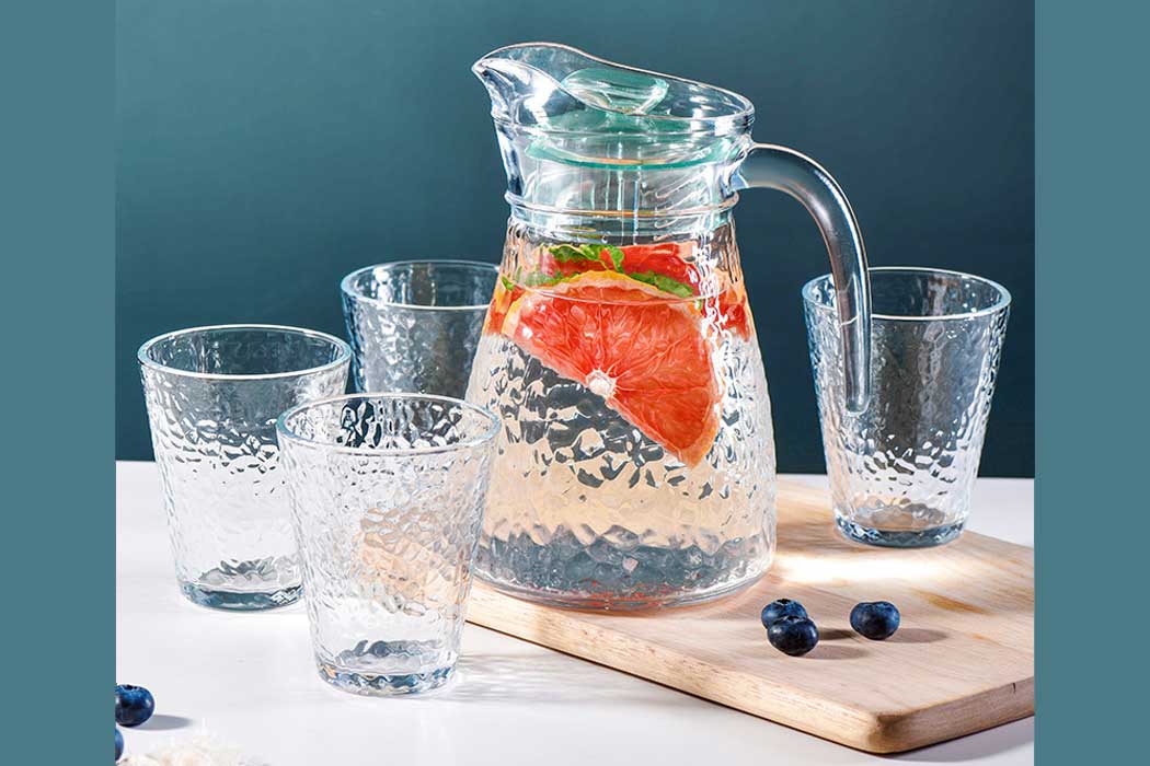 Cheffinger Luxe Karaf met 4 Glazen karaffen productafbeelding 6
