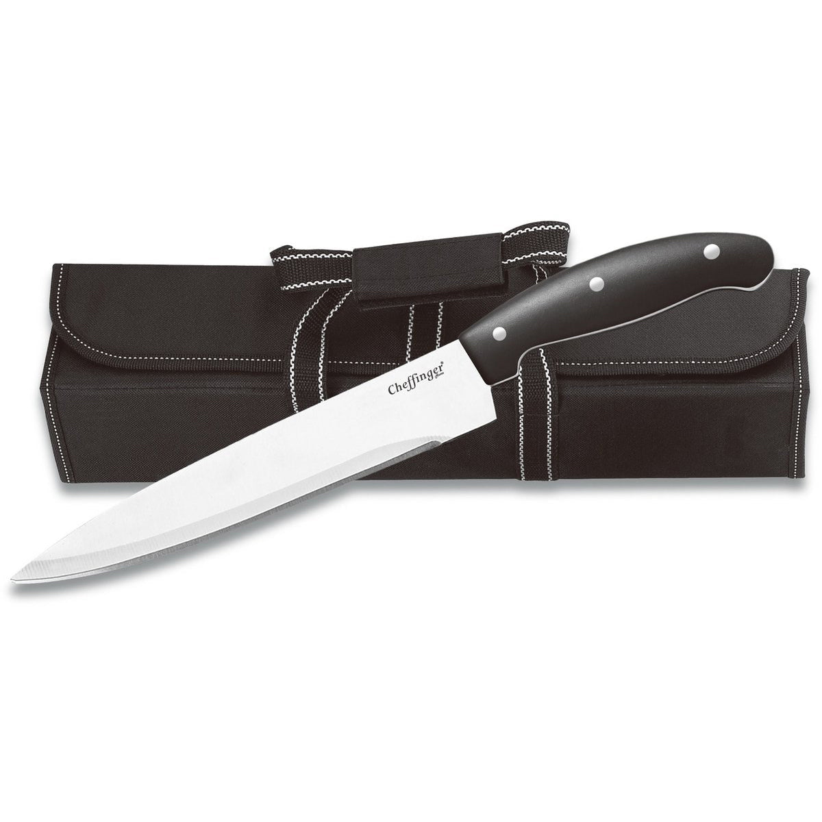 Cheffinger Messenset – 10-delig – Professionele Keuken- & BBQ-messen met Slijper en Opbergtas messenset productafbeelding 4