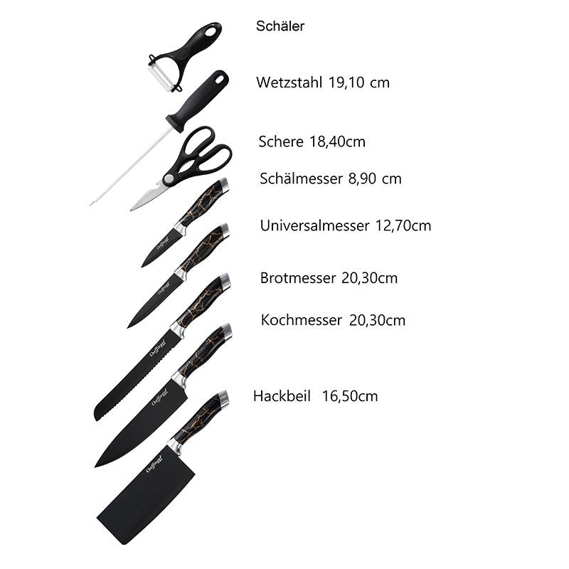 Cheffinger Messenset met Standaard messenset productafbeelding 4