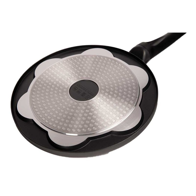 Cheffinger Pancake Pan - 4 Kop - 26cm - Pannenkoekenpan - Pancake Maker - Inductie - TEKZEN