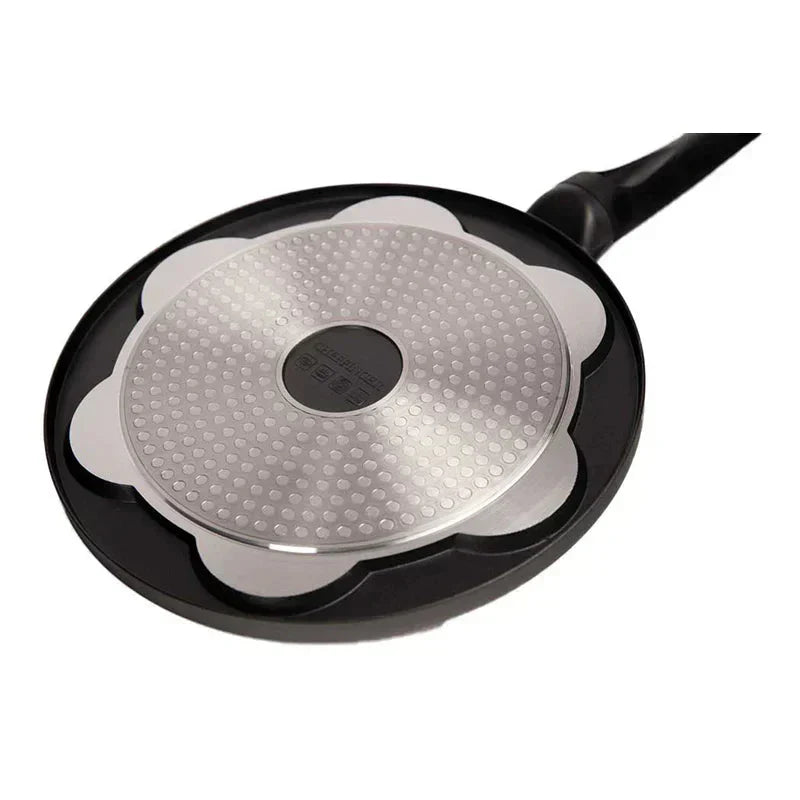 Cheffinger Pancake Pan - Smiley Emoji Vormen - 26cm - Pannenkoekenpan - Pancake Maker - Inductie - TEKZEN