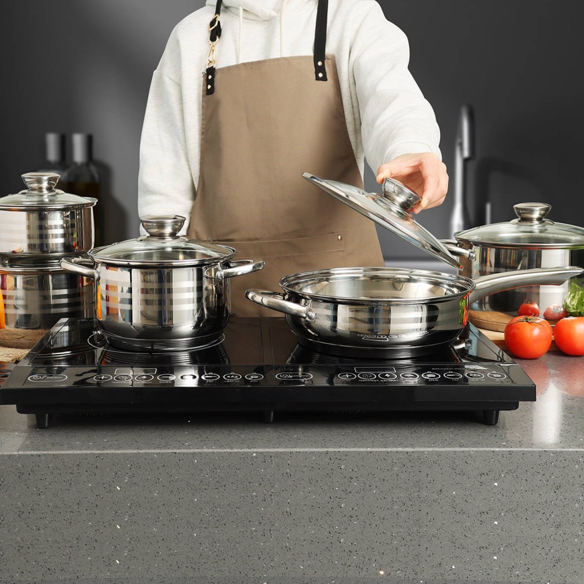 Cheffinger Pannenset pannenset productafbeelding 2
