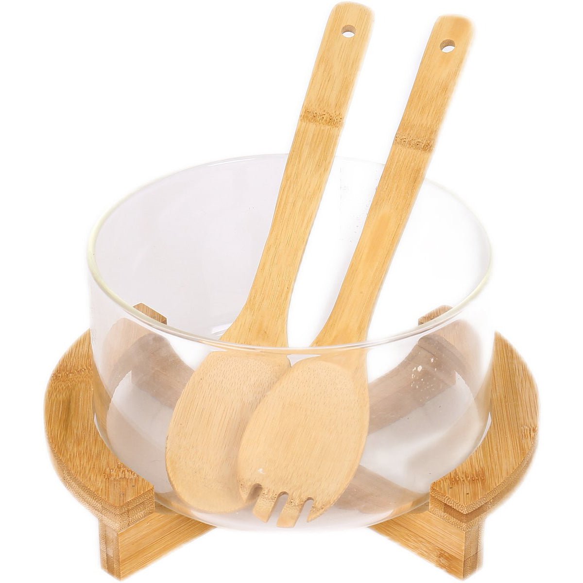 Cheffinger Saladeset - 4 - delig - Bamboe - TEKZEN