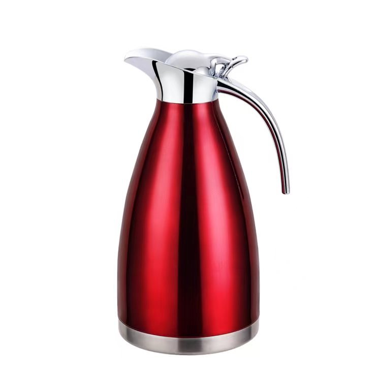Cheffinger Thermoskan 2 Liter Rood thermosfles