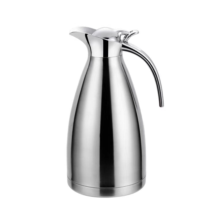 Cheffinger Thermoskan 2 Liter Zilver thermosfles