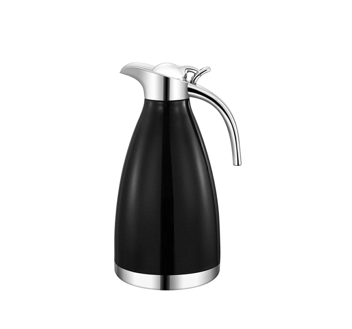 Cheffinger Thermoskan 2 Liter Zwart thermosfles