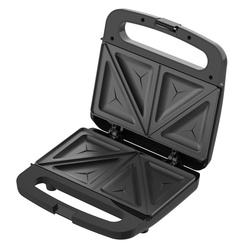 Cheffinger Tosti ijzer - Tosti Apparaat - Sandwich Maker - Anti - Aanbaklaag - TEKZEN