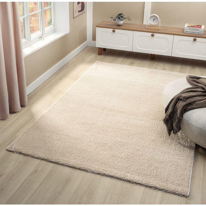 Cinar Carpets Asta 1000A - Vloerkleed Crème - 20 mm