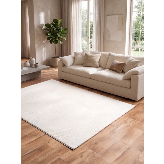 Cinar Carpets Style E406C - Vloerkleed Crème - 12 mm