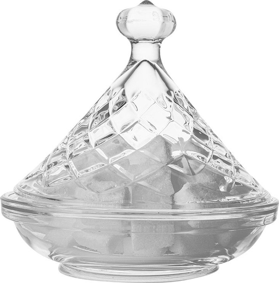 Glozini Amuseschaaltje - Set van 4 - Mini Tajine Schaaltjes met Deksel - TEKZEN