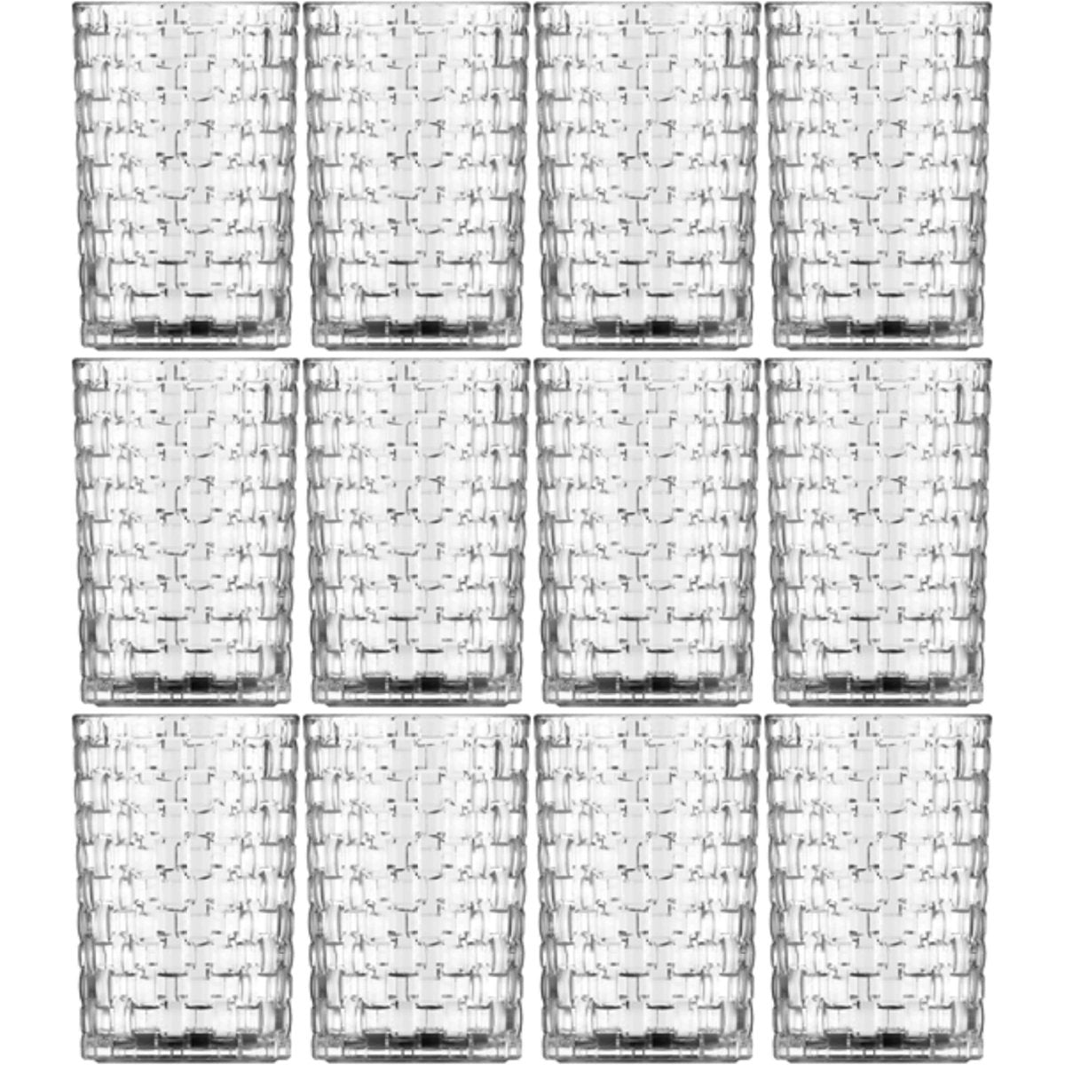 Glozini - Marokkaanse Theeglazen - Sofia Tumbler - Set van 12 Glazen - 200ml - Thee & Koffieglazen - TEKZEN