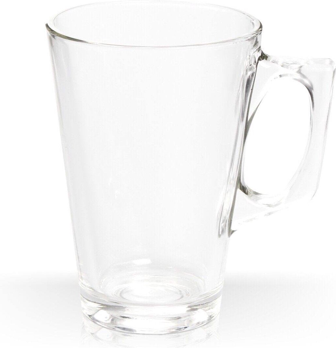 Glozini Theeglazen Set Rome - Theeglas - Theekopjes - Set van 6 - Theeglazen met Oor/Handvat - TEKZEN