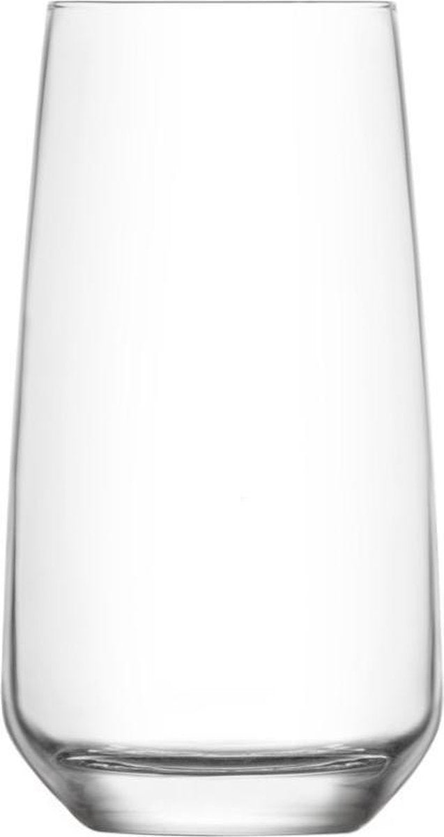 Glozini Waterglas – Set van 6 – Luxe Longdrinkglazen - TEKZEN