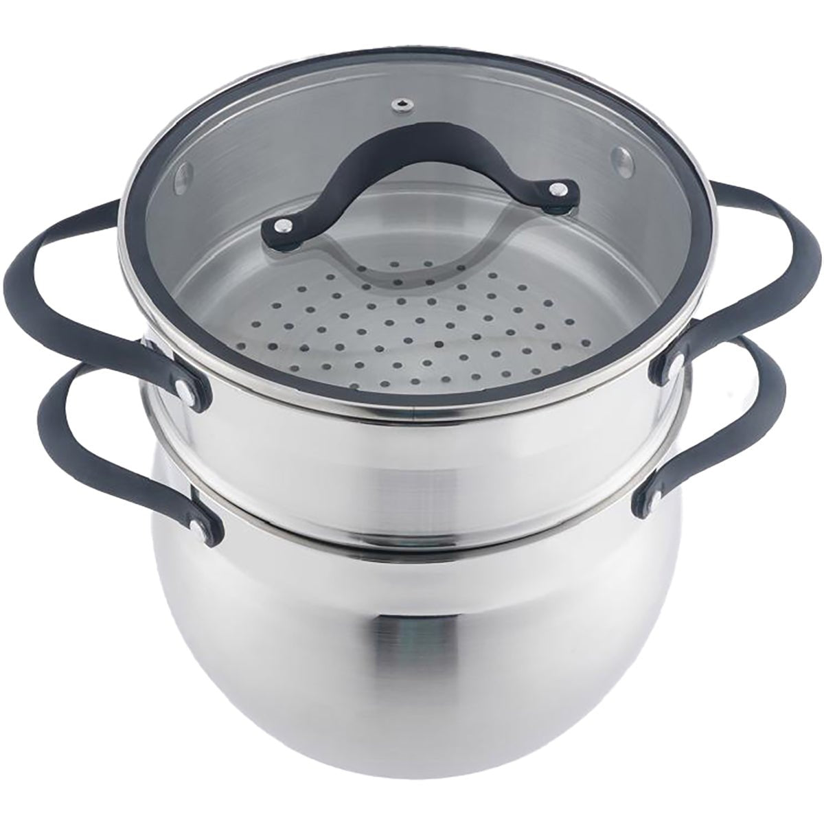 Kadirelli Couscouspan - Inductie geschikt - Stoompan - 6, 8, 12 Liter - TEKZEN