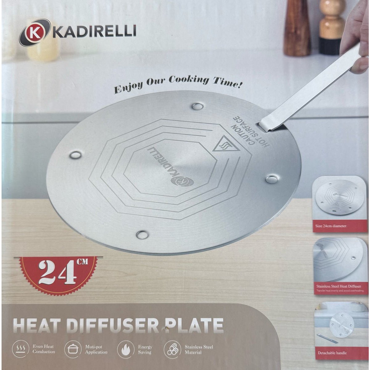 Kadirelli Inductie Adapterplaat inductie adapterplaat