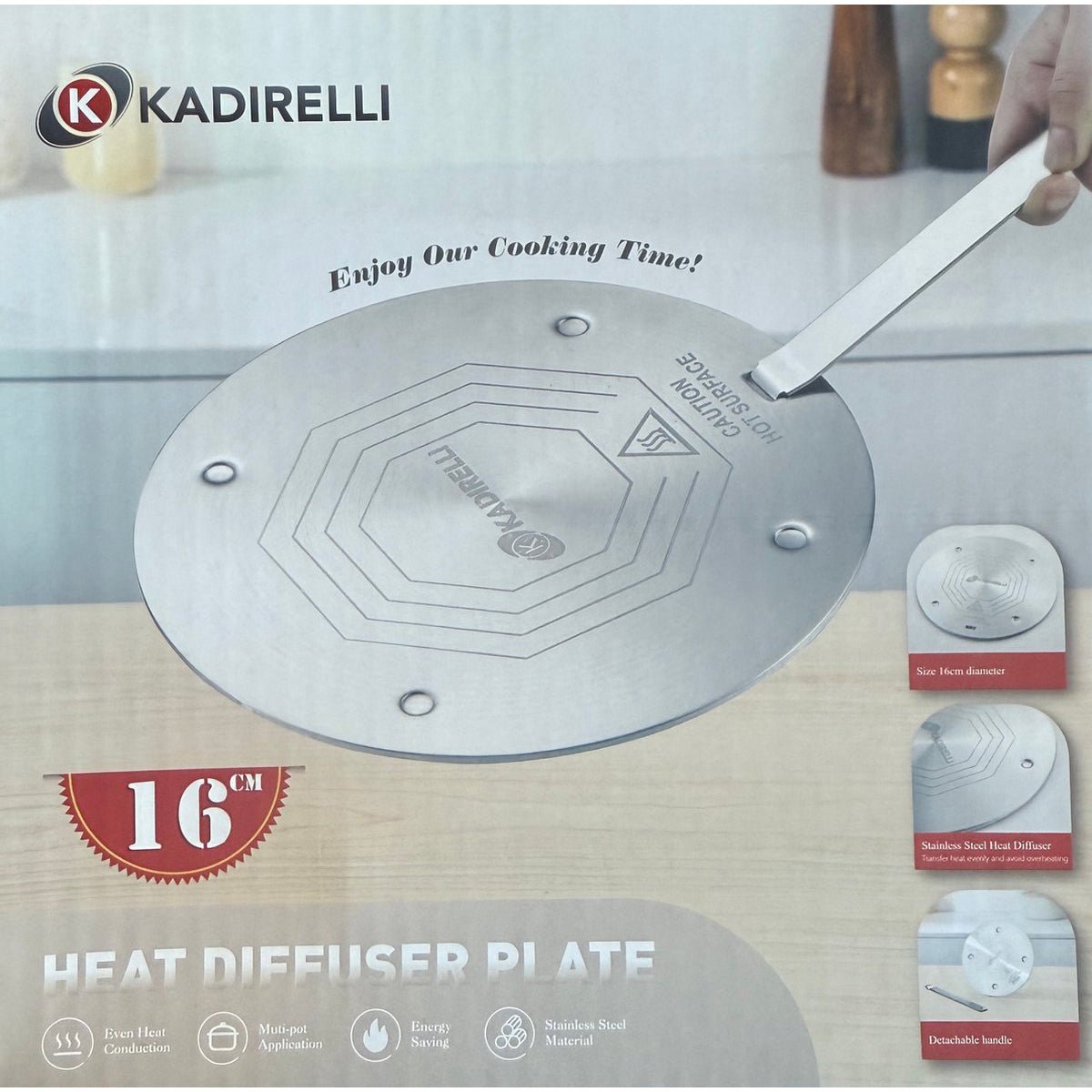 Kadirelli Inductie Adapterplaat inductie adapterplaat