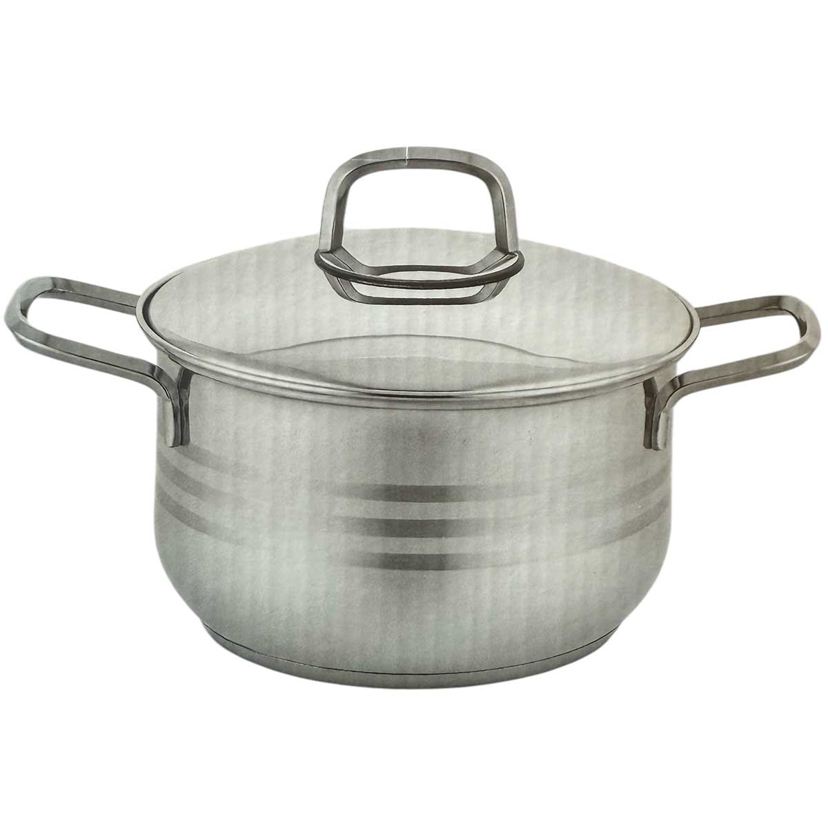 Kadirelli Kookpan met Deksel - 26cm - RVS - Inductie - TEKZEN