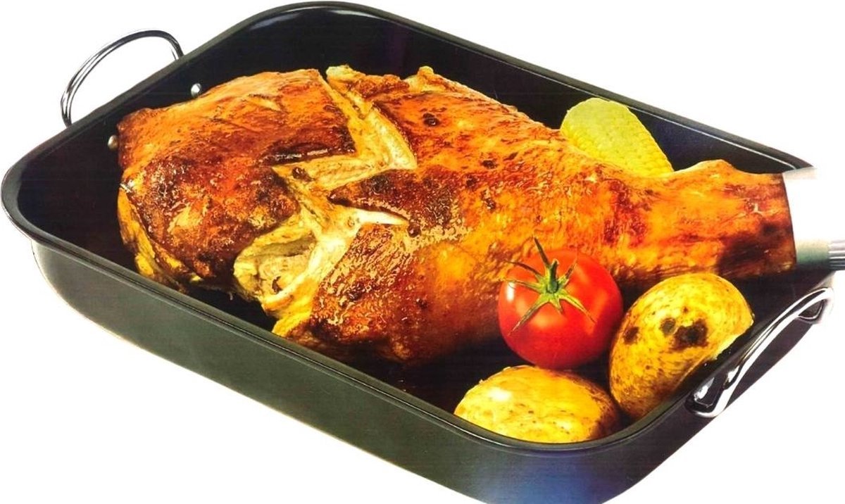 Kadirelli Ovenschaal Rechthoekig – 37x29 cm – Perfect voor Ovengerechten - TEKZEN