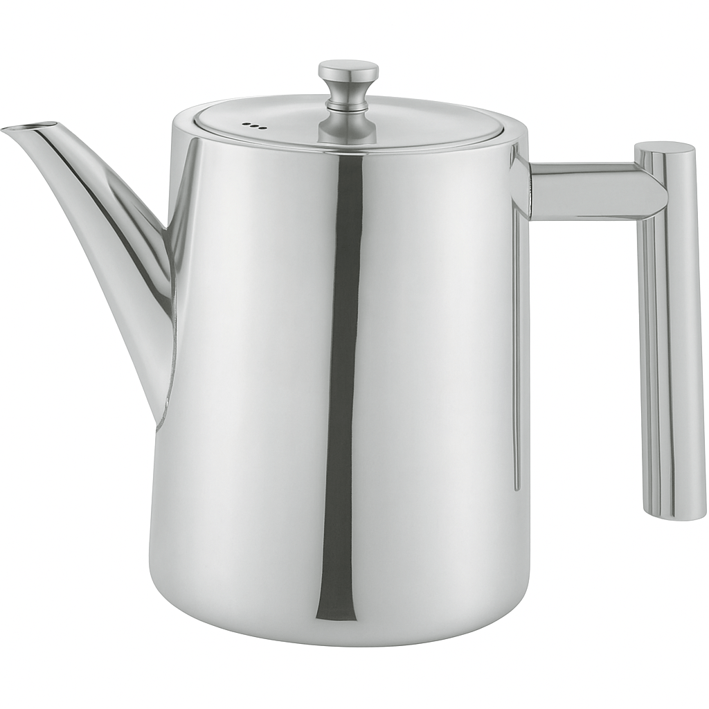 Kadirelli Theepot - 1L - RVS - Zilver - Inductie - TEKZEN