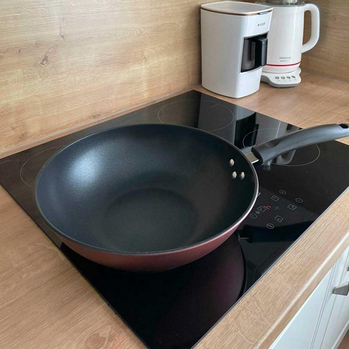 Kadirelli Wokpan - 34cm - Rood - TEKZEN