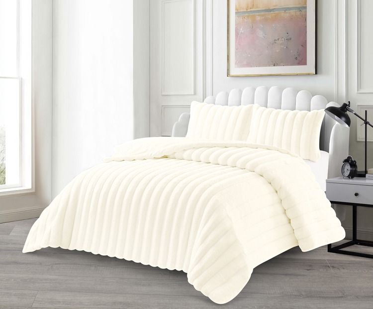 Lavella Peri Bedsprei Set 3 - delig - Crème - 250x235cm - TEKZEN