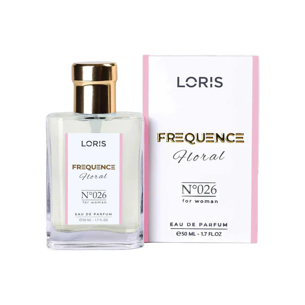 Loris Parfum Frequence Floral - 026 - Damesparfum - 50ML - Eau de Parfum - TEKZEN