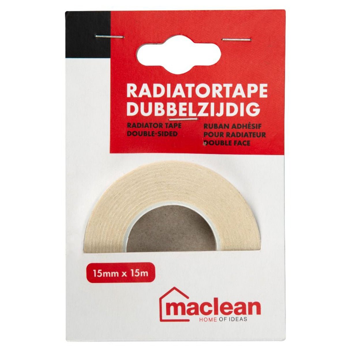 Maclean Radiatorfolie tape dubbelzijdig 15mm x15m - TEKZEN