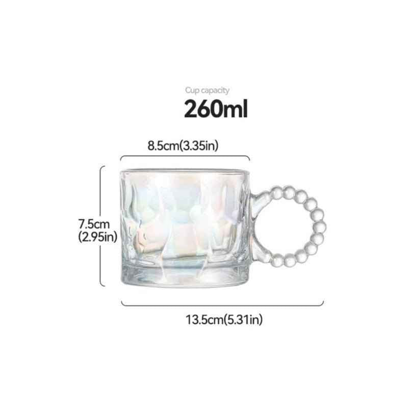 MONOO Rubby Regenboog Glazen met Oortje glas productafbeelding 5