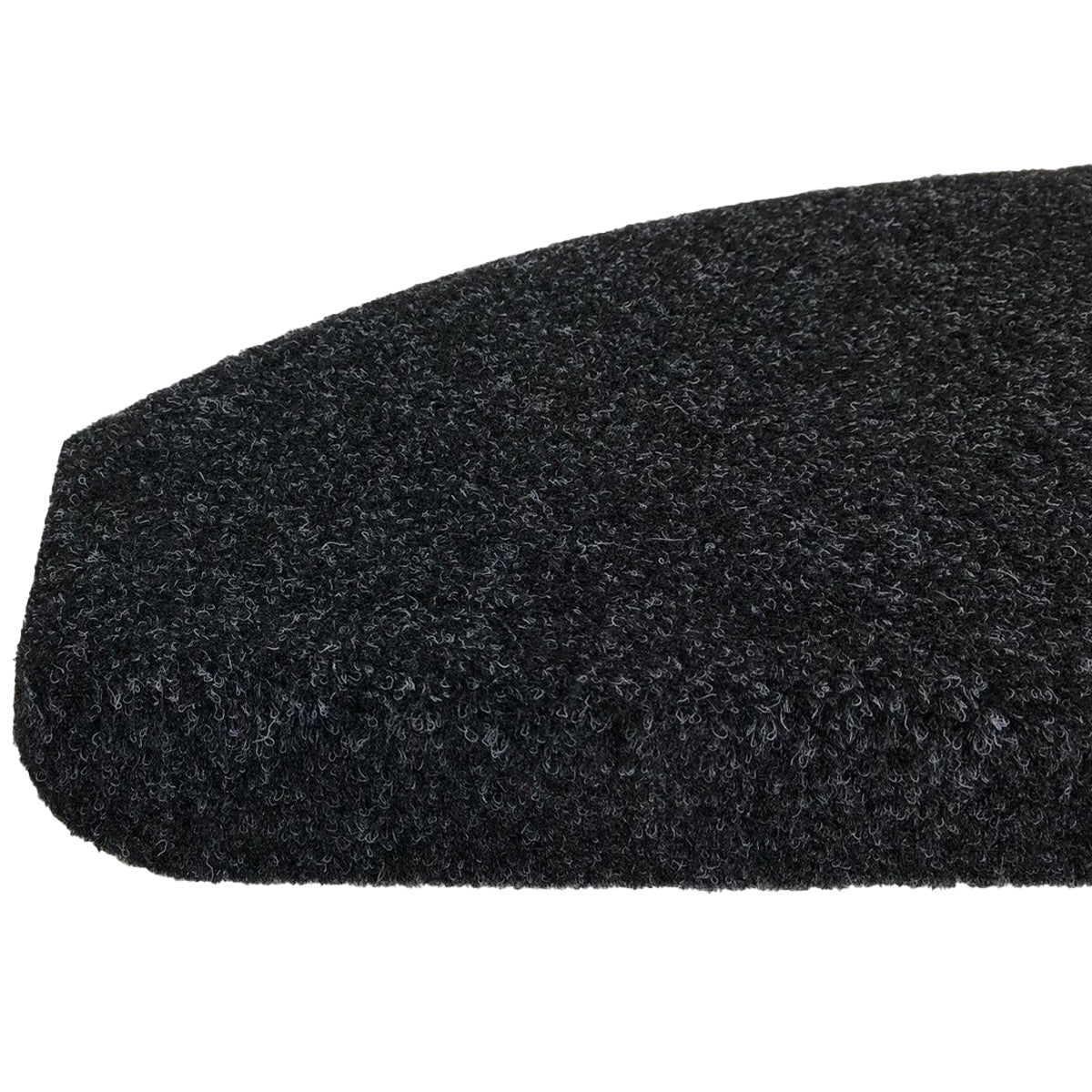 MONOO Naaldvilt Trapmatten Set - Antraciet - 15 Stuks - 56x17x3cm - Zelfklevende Halve Maantjes voor Trap - TEKZEN