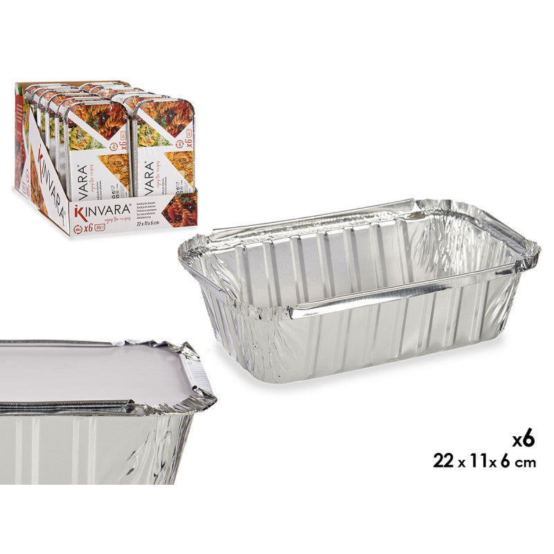 Kinvara Aluminiumbakje met Deksel ovenschalen