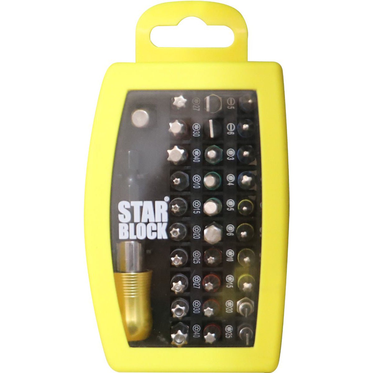Starblock Bitset - 32 - delig - Schroefbit - TEKZEN