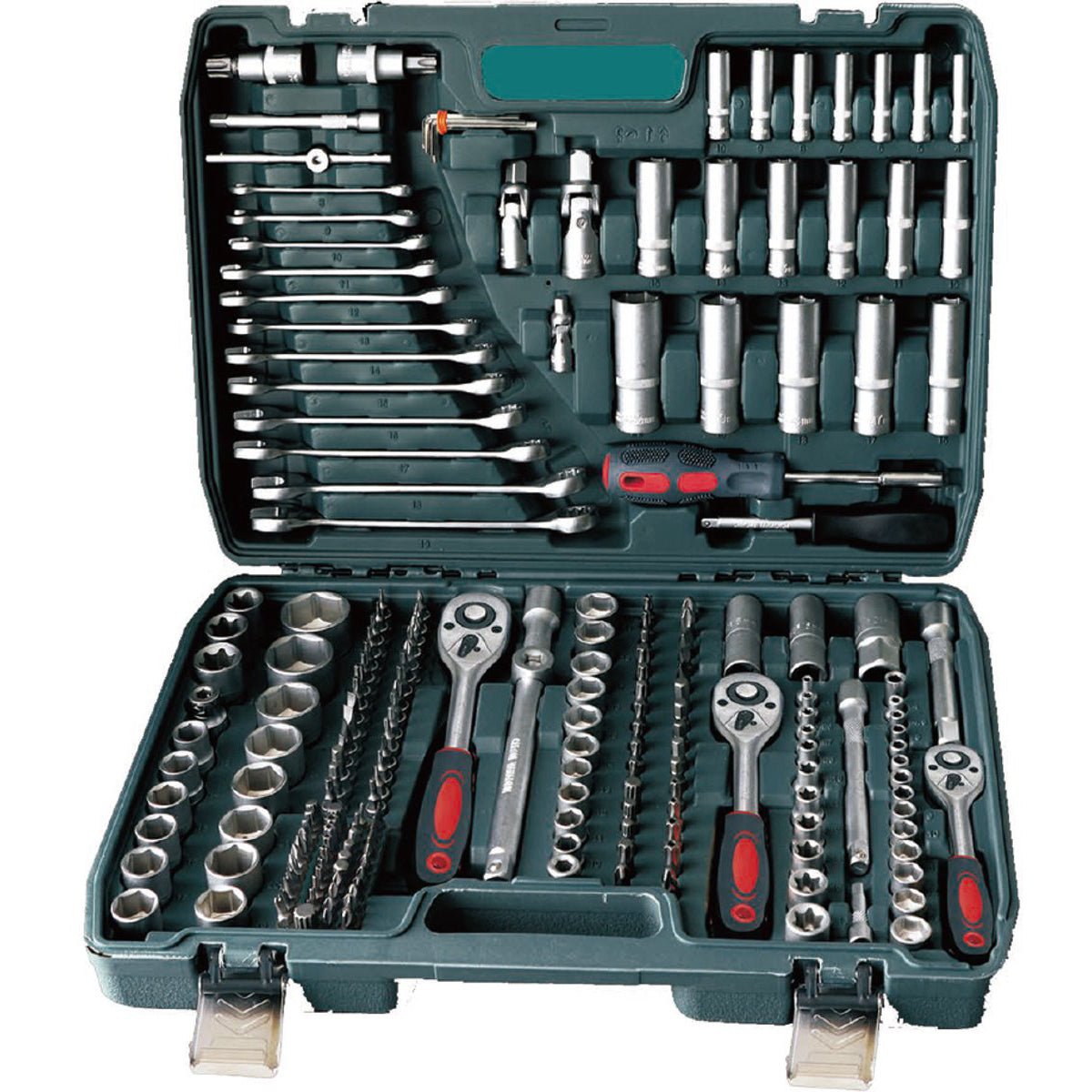 Stark's Dopsleutelset - 216 - delig - Compleet Gereedschap voor Elke Klus - TEKZEN