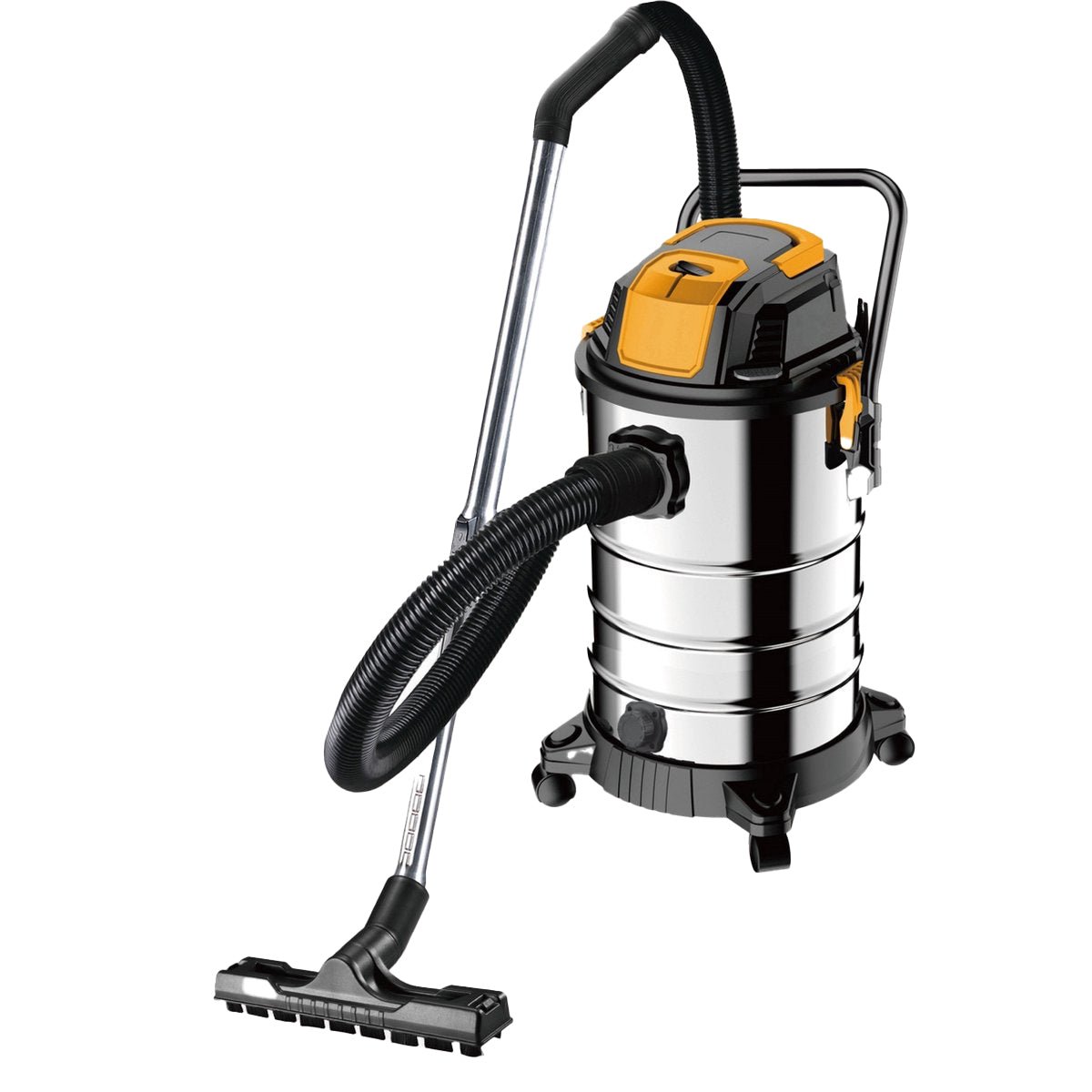 Stark's Stofzuiger - 3 - in - 1 - Nat en Droogzuiger - 1500W - Alleszuiger - 30L - Geel - TEKZEN