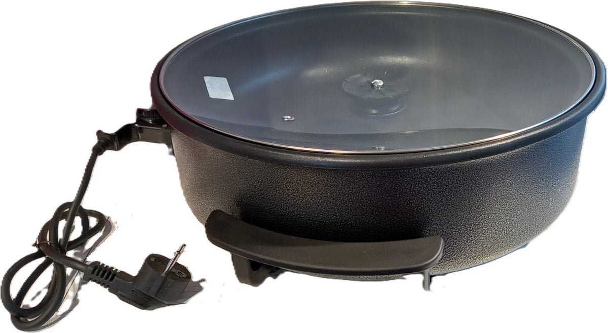 Teffo Elektrische Pizza Pan - 40cm/9cm - 1500W - TEKZEN