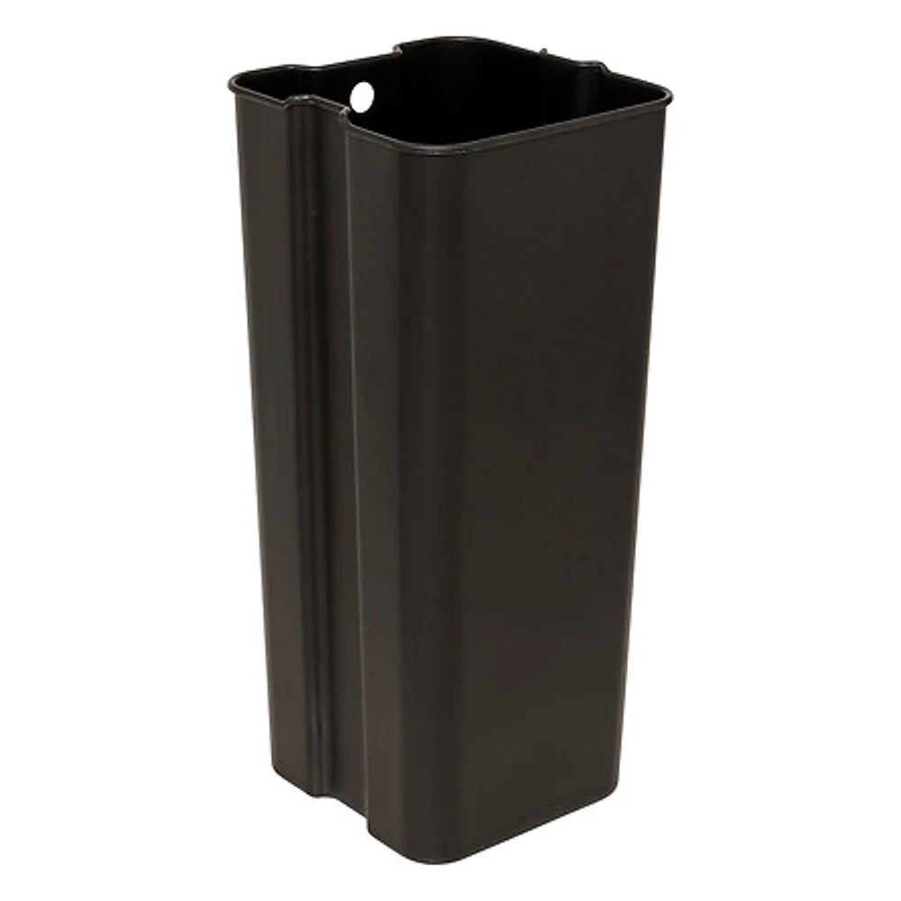 5Five Prullenbak Delta - Beige - 30L - Pedaalemmer - Vierkant - RVS