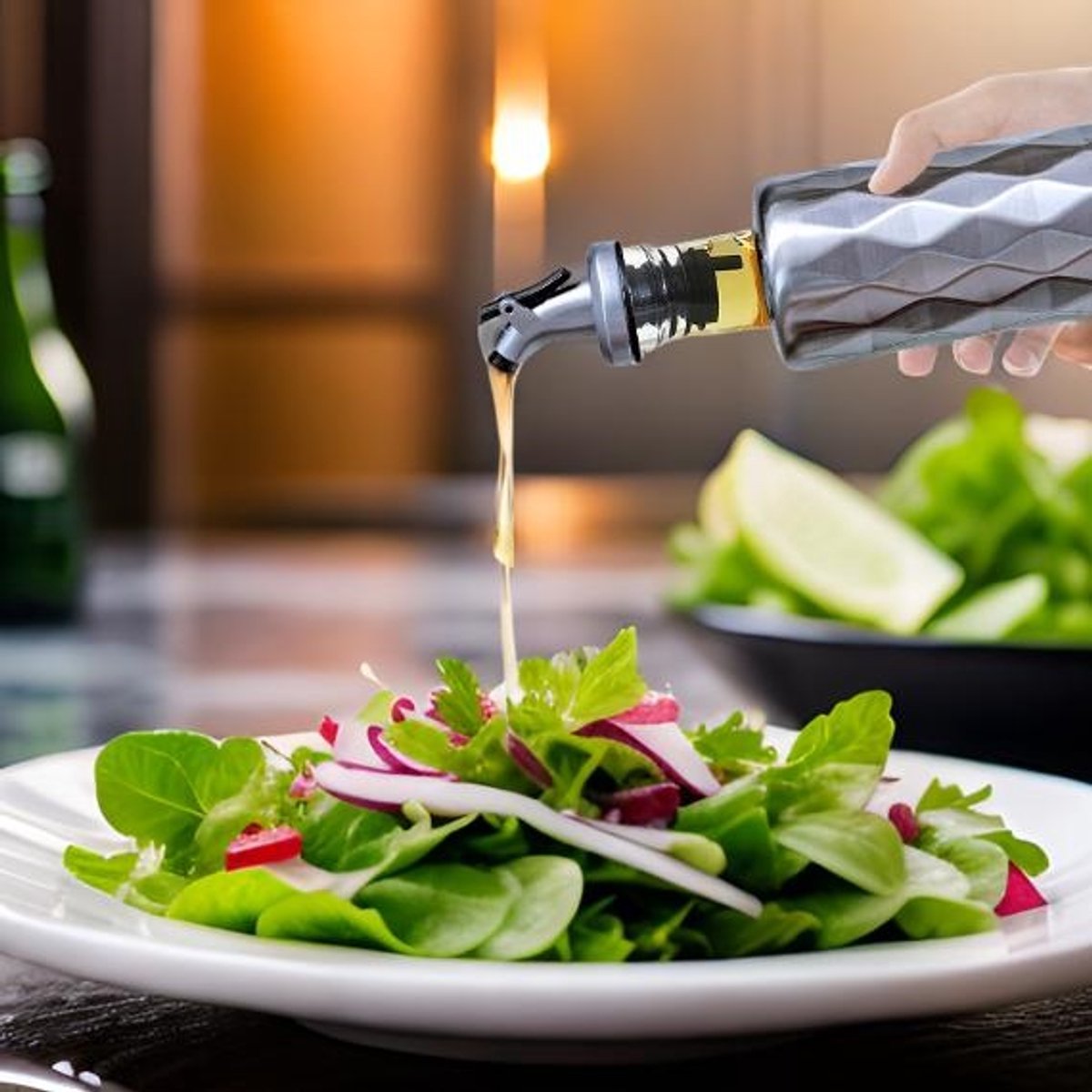 Cheffinger Olie- en Azijnflessenset - 320ml - Glas