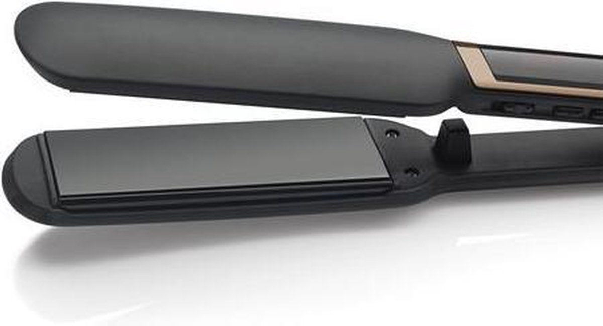 Arzum Mona Sense AR5035 - Brede Stijltang - Zwart - 50W - Led Display - Keratine- en Arganolie Coating