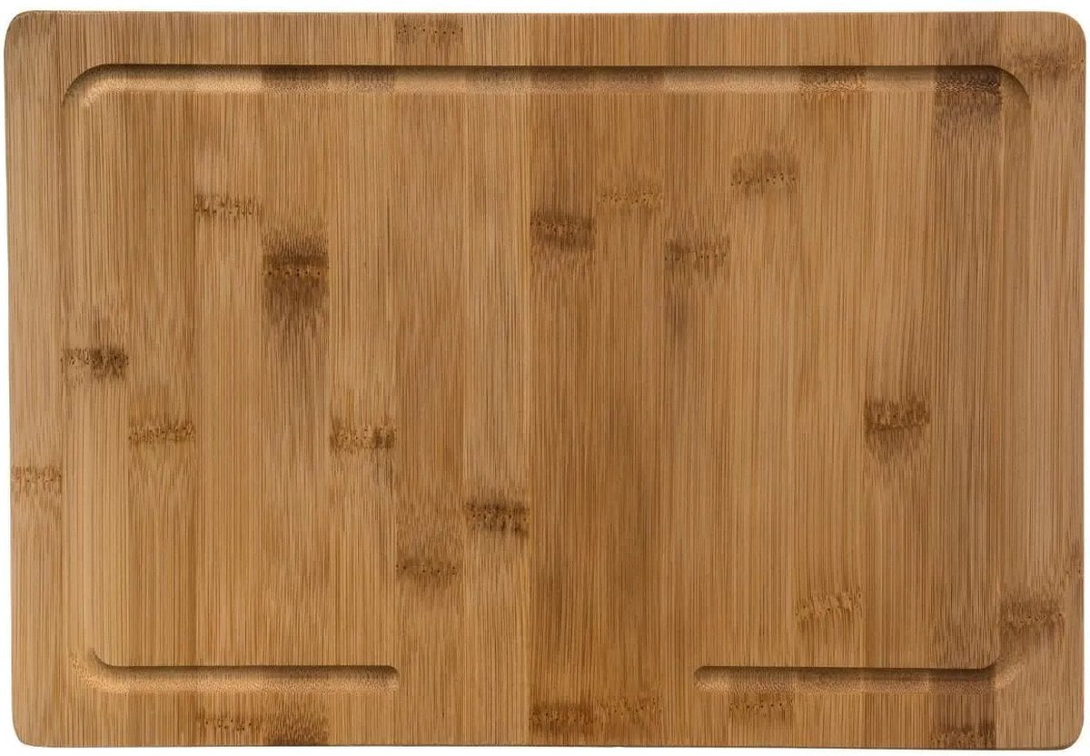 5Five Snijplank met Stoprand - Bamboe - 35x24cm - Broodplank