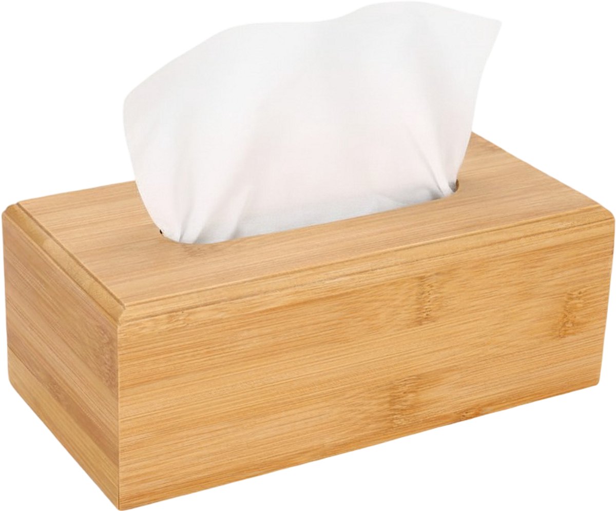 Cheffinger Tissue Box - Bamboe - Tissue Doos - Tissuehouder