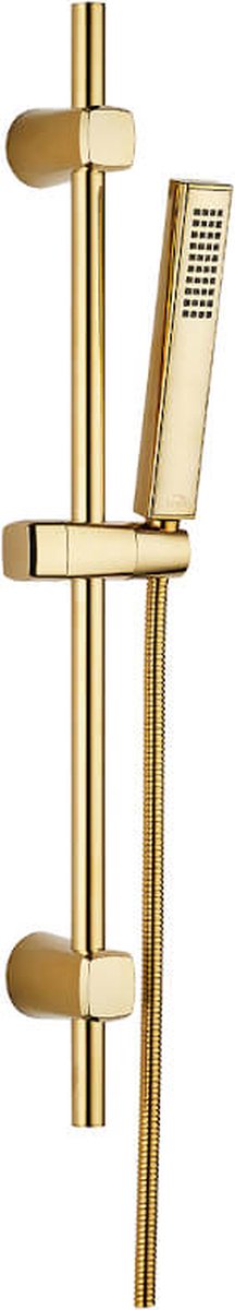 Laveo Pola Glijdende Doucheset - Goud, Minimalistisch & Comfortabel Douchen