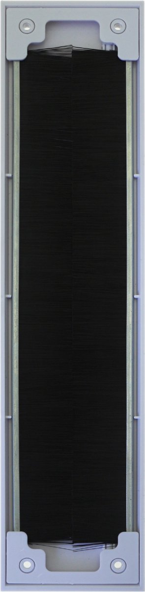 Maclean Brievenbus Borstel met Klep - Wit