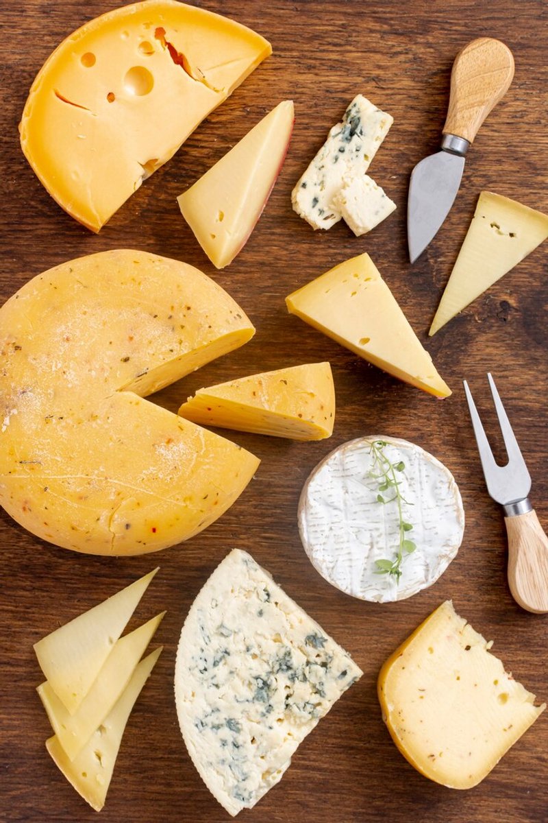 Cheffinger Kaasplank met 2 Kaasmessen - Bamboe - Kaasplankje - Serveerplank