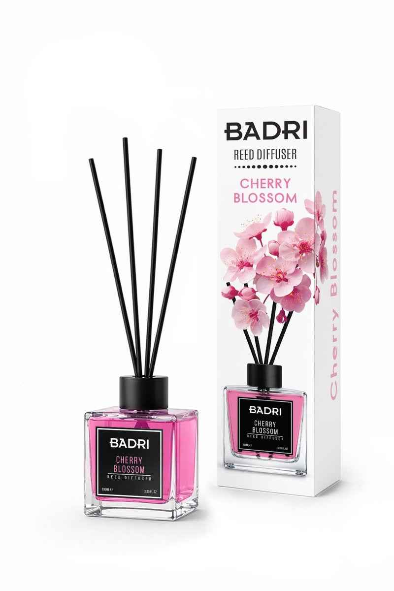 BADRI Geurstokjes Cherry Blossom 100ML geurstokjes