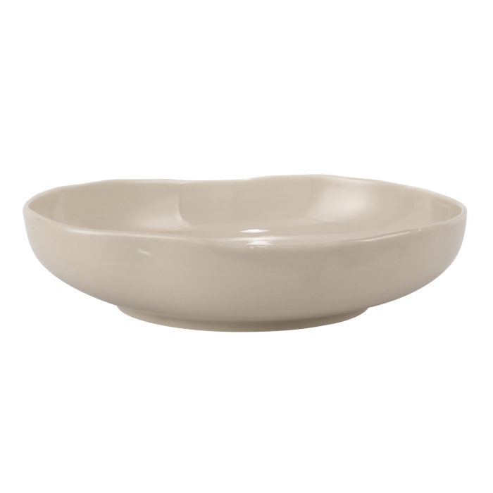 Bricard Barles - Porseleinen Dinner Set - Serviesset - 25-delig - 6-Persoons - Taupe - Japandi