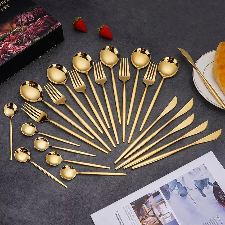 Cheffinger Besteckset - 24-teilig - Für 6 Personen 