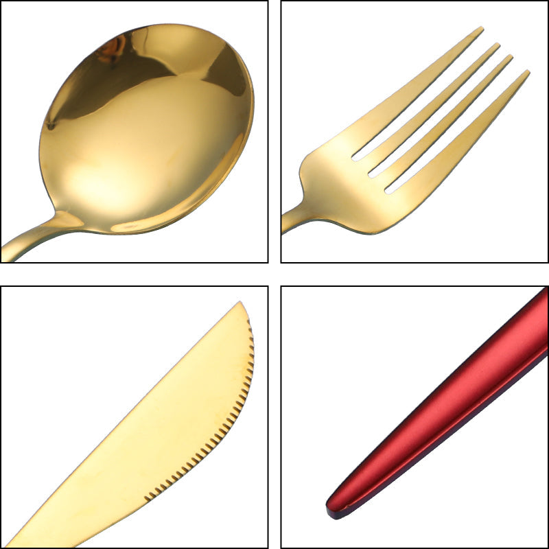 Cheffinger Besteckset - 24-teilig - Für 6 Personen 