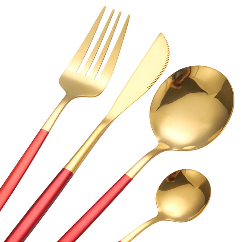 Cheffinger Besteckset - 24-teilig - Für 6 Personen 
