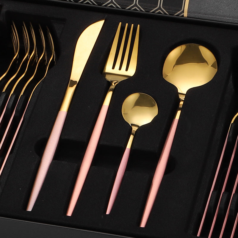 Cheffinger Besteckset - 24-teilig - Für 6 Personen 