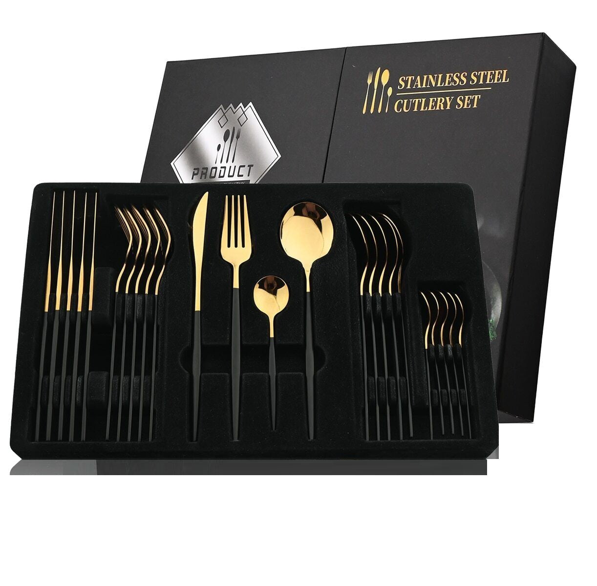 Cheffinger Besteckset - 24-teilig - Für 6 Personen 