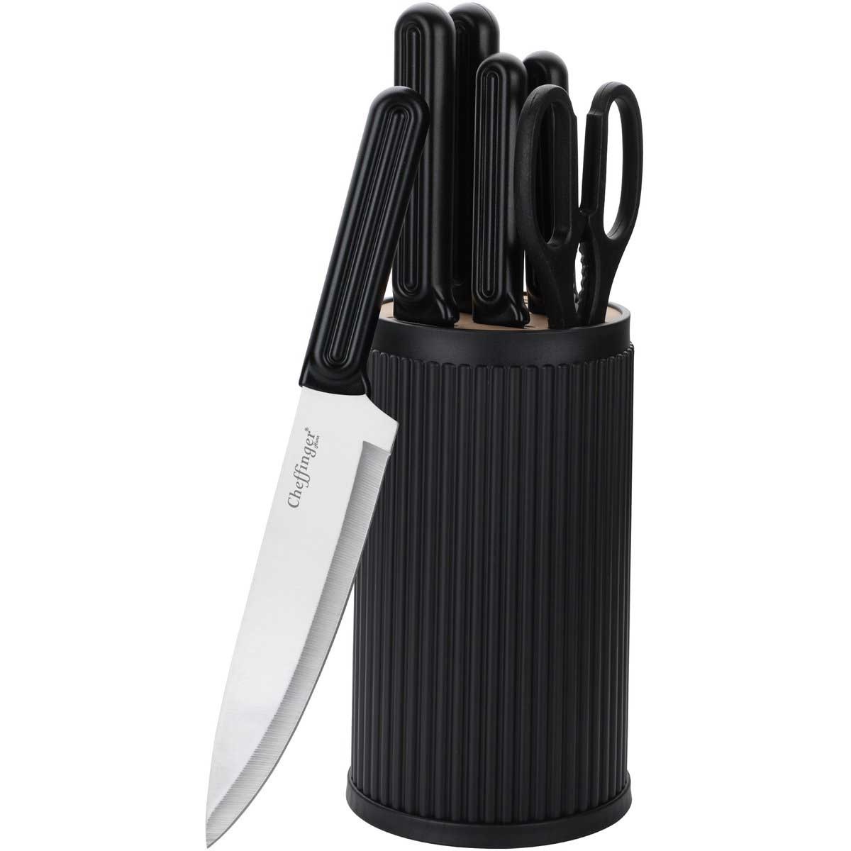 Cheffinger Messenset met Standaard messenset